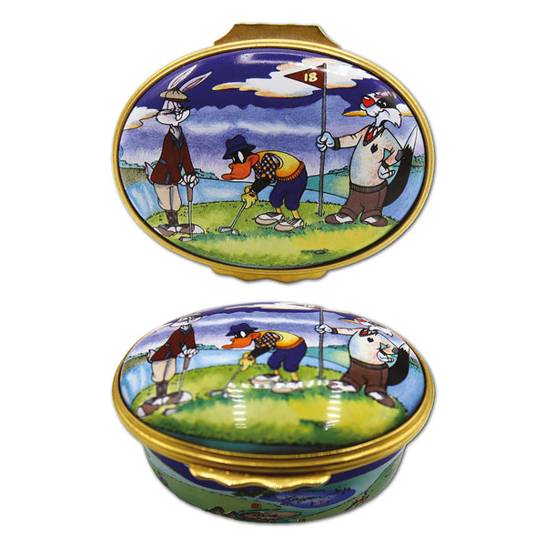 Halcyon Days Warner Bros. Enamel Box_CXX0694