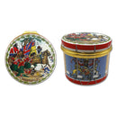 Halcyon Days Battle of Waterloo 1815 Enamel Box_CXX0725