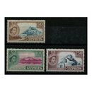 Cyprus 1955-60 50m-250m Pictorial definitives, lightly mtd mint. SG183-85
