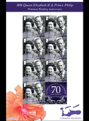 Cayman Islands  Platinum Wedding Anniverary of HM Queen Elizabeth II & HRH Prince Philip  4 sheetlet set 29/11/17