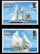 Cayman Islands Ships 4 value set 16/05/16