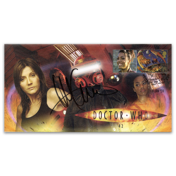 Doctor Who 42 Signed Michelle Collins_DRWC010DDS