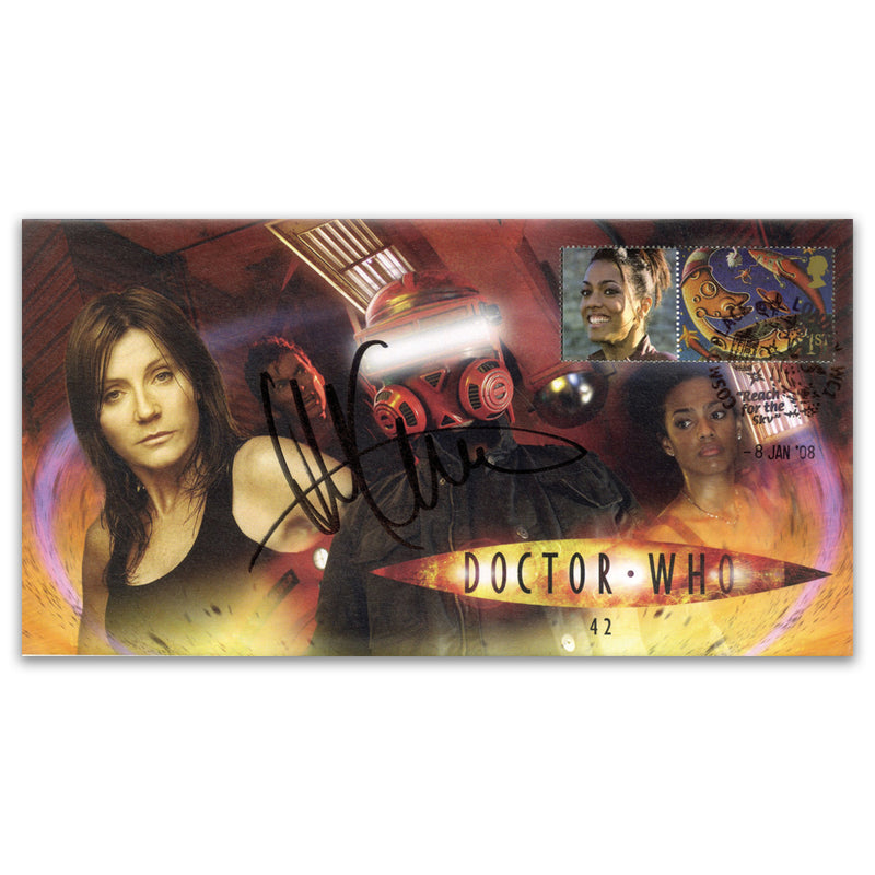 Doctor Who 42 Signed Michelle Collins_DRWC010DDS