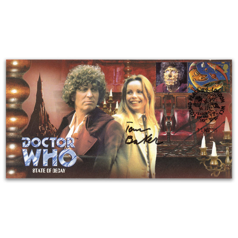 Doctor Who State of Decay Signed Tom Baker_DRWC026