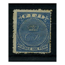 Fiji 1871 1d Blue, mint no gum. SG10