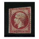 France 1860-61 40c Deep rose/white, 3½ margins, fine used. SG71a
