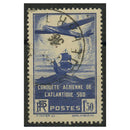 France 1936 Transatlantic Flight, used. SG553-54