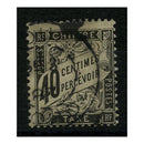 France 1882-92 40c Black, good to fine cds used. SGD288