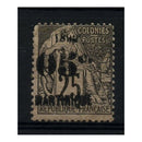 Martinique 1892 5c on 25c Black / rose, mtd mint, gum weak. SG30