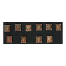 GB 1841 A lot of 10 1ds used with numbered MX cancels (2-8, 10-11). Variable margins, clear cancels.
