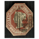 GB 1848-54 10d Brown, cut to shape, fine used. SG57