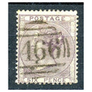 GB 1856-57 6d Deep-lilac, wmk emblems, fine used. SG69_GB0069U