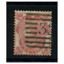 GB 1862-64 3d Pale-rose, wmk emblems, thick ppr, good to fine used. SG77b