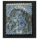 GB 1867-80 2/- Deep-blue, plate 1, good to fine used. SG119