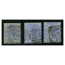 GB 1881-83 2-1/2d Blue, all 3 dies, good to fine used. SG157_GB0157U3