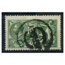 GB 1913 £1 Green 'Seahorse,' fine cds used. SG403