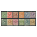 GB 1924-26 Block cypher set, fresh mtd mint. SG418-29_GB0418MM