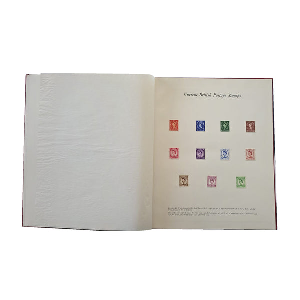 GB 1960 Official GPO presentation book, containing mint issues of QEII + 2 FDCs, red gilt binding.