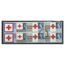GB 1963 Red Cross phosphors, in blocks of 4, fine used. SG642p-44p