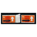 GB 1966 6d British motor cars, red kiss print (doubled) & normal for comparison, u/m. SG702var