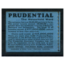 GB 1934 'Prudential' Block Cypher Bklt, Missing 3 Stamps. SGBB14