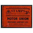 GB 1938 3/- Motor Union, ed 374, scarlet part bklt (some stamps used / 1 torn page). SGBD22_GBBD0022MX