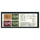 GB 1987-88 50p Cricket (weather vane) bklt, missing phosphor, u/m. SGFB39var_GBBFB0039V