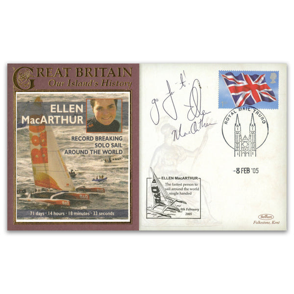 2005 Ellen MacArthur's World Record Voyage Signed by Ellen MacArthur