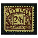 GB 1937 2/6d Purple / yellow, fresh mtd mint, blunt perf. SGD26_GBD0026MMX