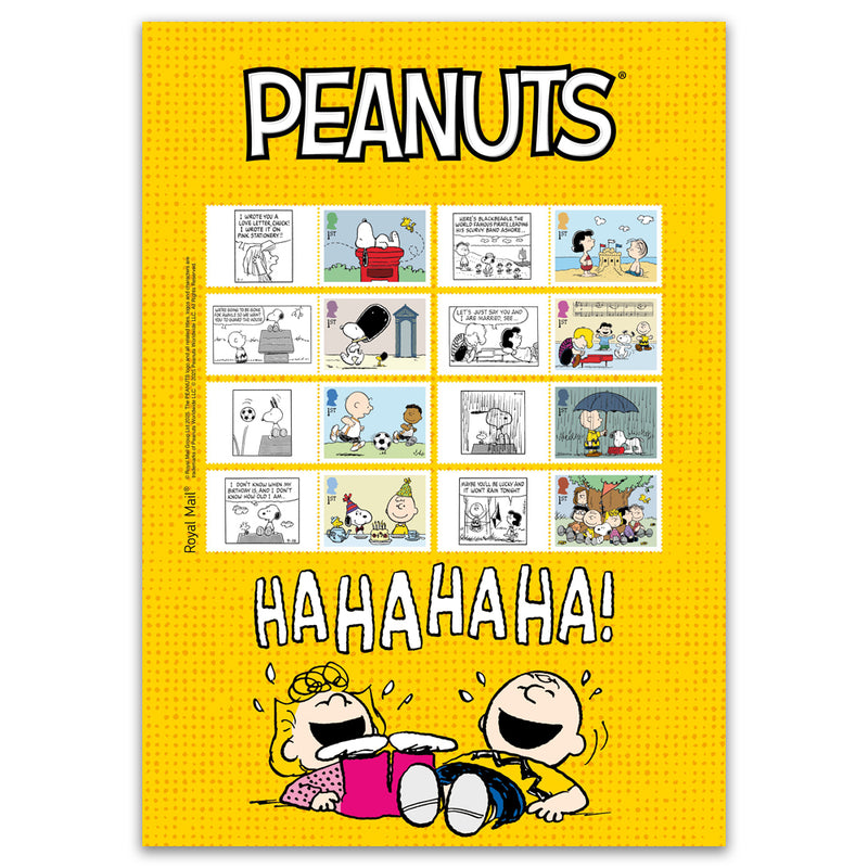 2025 Peanuts Collectors Sheet 8 x 1st
