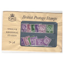 GB 1958 Regionals presentation pack, opened but very scarce.