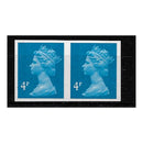 GB 1993 4p New-blue, imperf horizontal pair, u/m, cat. £2200. SGY1669a