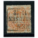 Prussia 1861-67 6pf Orange-red, good to fine used. SG29