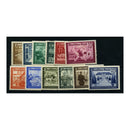 Germany 1939 Postal employees+culture funds, fresh mtd mint. SG690-701