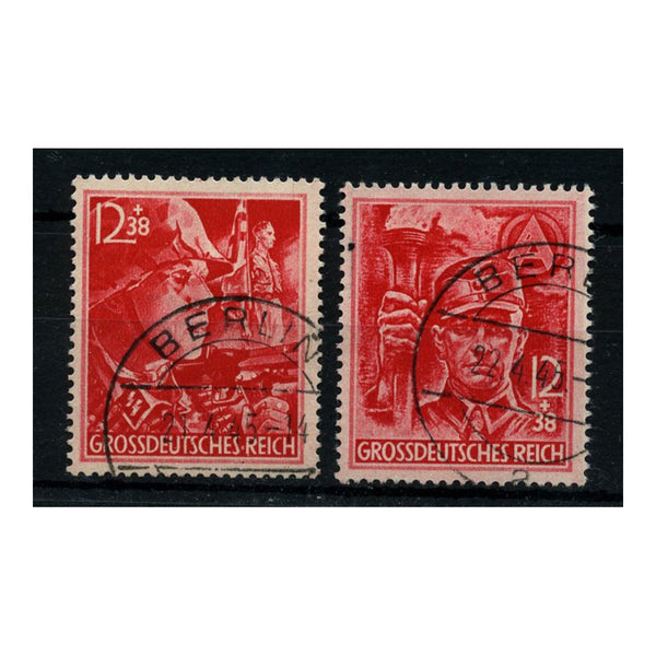 Germany 1945 Anniversary of Reich, cds used. SG897-98