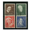 Germany 1951 Humanitarian relief, cds used. SG1069-72
