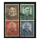 Germany 1953 Humanitarian relief, cds used. SG1099-1102