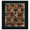 Germany (Allied) 1948 24pf Chestnut, currency reform ovpt, fine cds used. SGA95