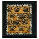 Germany (Allied) 1948 25pf Yellow-orange, currency reform ovpt, fine cds used. SGA97