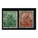 Germany (Allied) 1949 Cycle race, cds used. SGA146-47