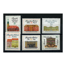 GDR 1971 Berlin buildings, u/m. SGE1381-86