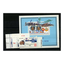 GDR 1978 Soviet-German space flight (2nd), u/m. SGE2069-72+MSE2073