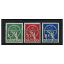 Berlin 1949 Berlin Relief fund, mtd mint. SGB68-70