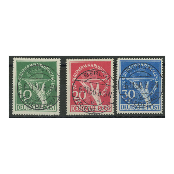 Berlin 1949 Berlin Relief fund, fine used. SGB68-70