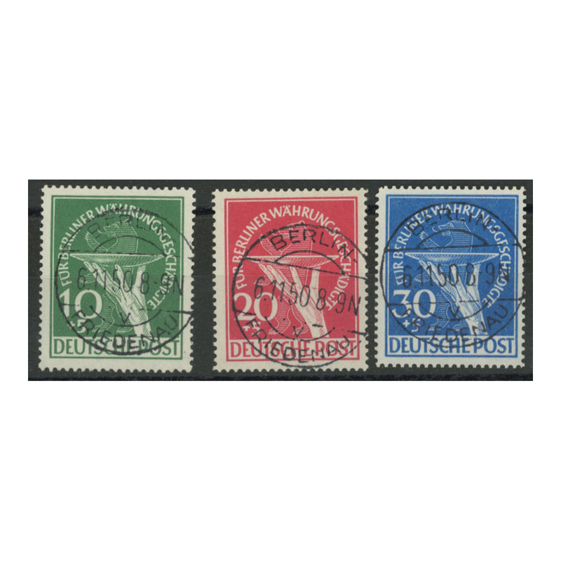 Berlin 1949 Berlin Relief fund, fine used. SGB68-70