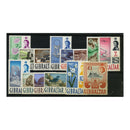 Gibraltar 1960-62 Set to  £1 (14v) u/m. SG160-73