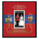 Gibraltar 2011 Royal Wedding, u/m. SGMS1407