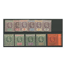 Gold Coast 1902 Definitive set, fine mtd mint. SG38-48_GOLD0038MM