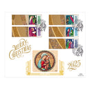 2025 Christmas Collector Sheet GOLD 500
