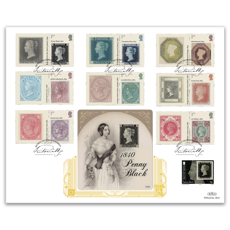 2025 Queen Victoria Collector Sheet GOLD 500